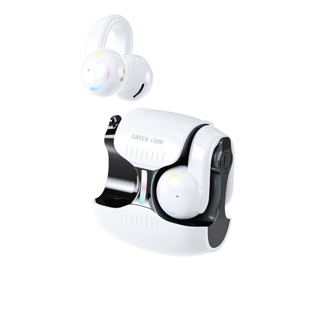 ایربادز 360 گرین لاین مدل Green Lion Ear Clip 360 Wireless Earbuds GNEARCLP360WH