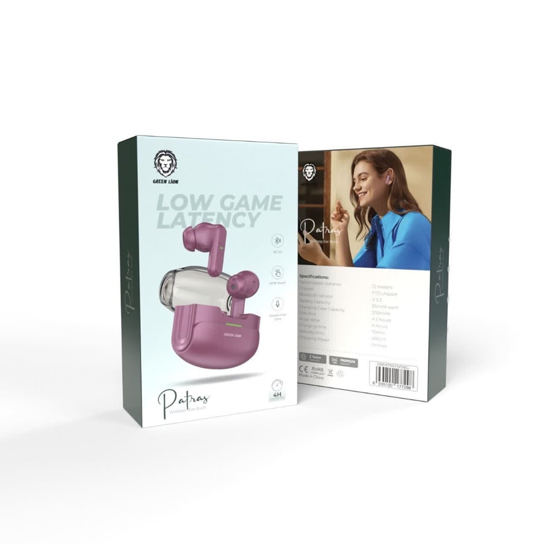 هندزفری بلوتوث پاتراس گرین Green Patras Wireless Ear Buds