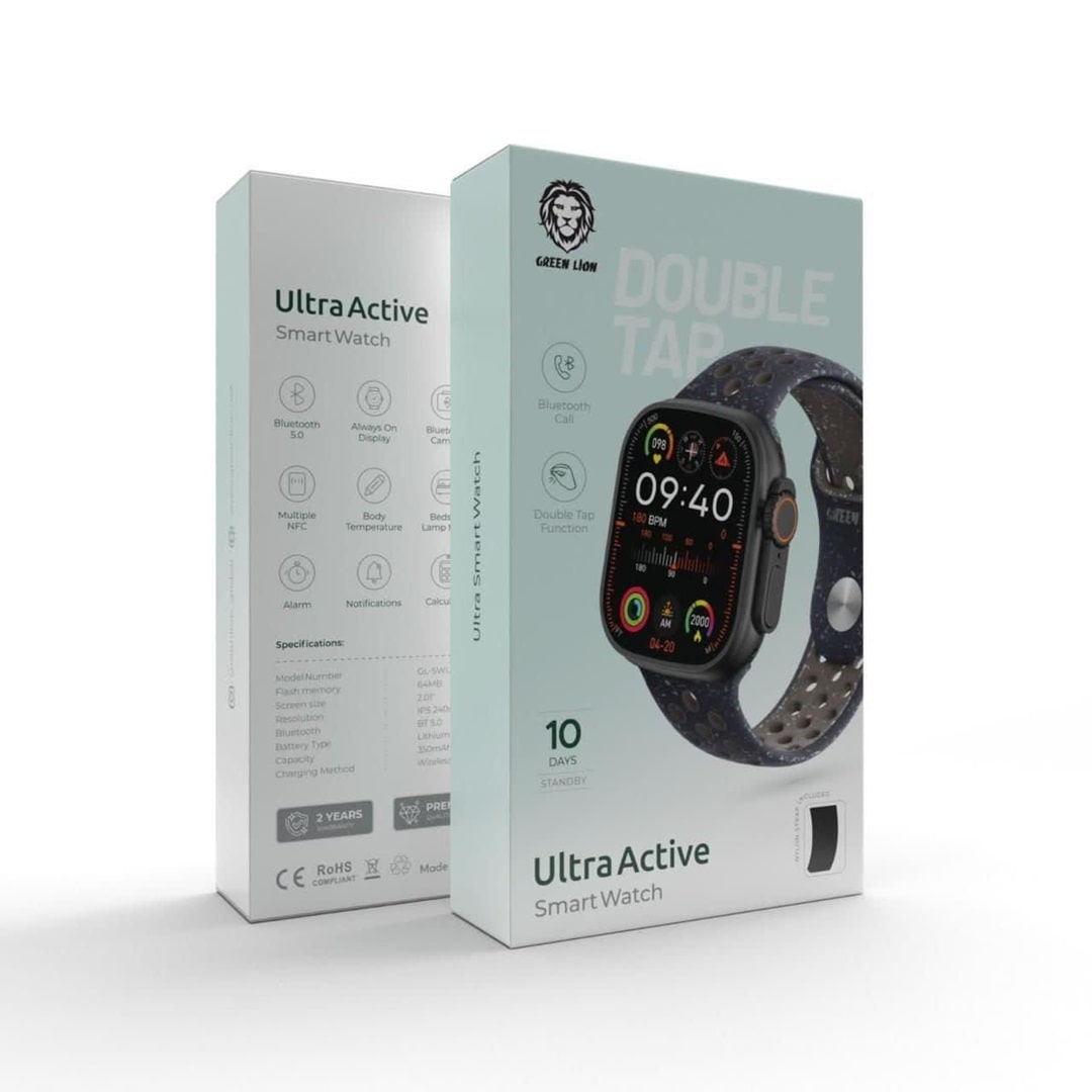 ساعت هوشمند اولترا اکتیو بند نایکی گرین Green Ultra Active Smart Watch GNUT49