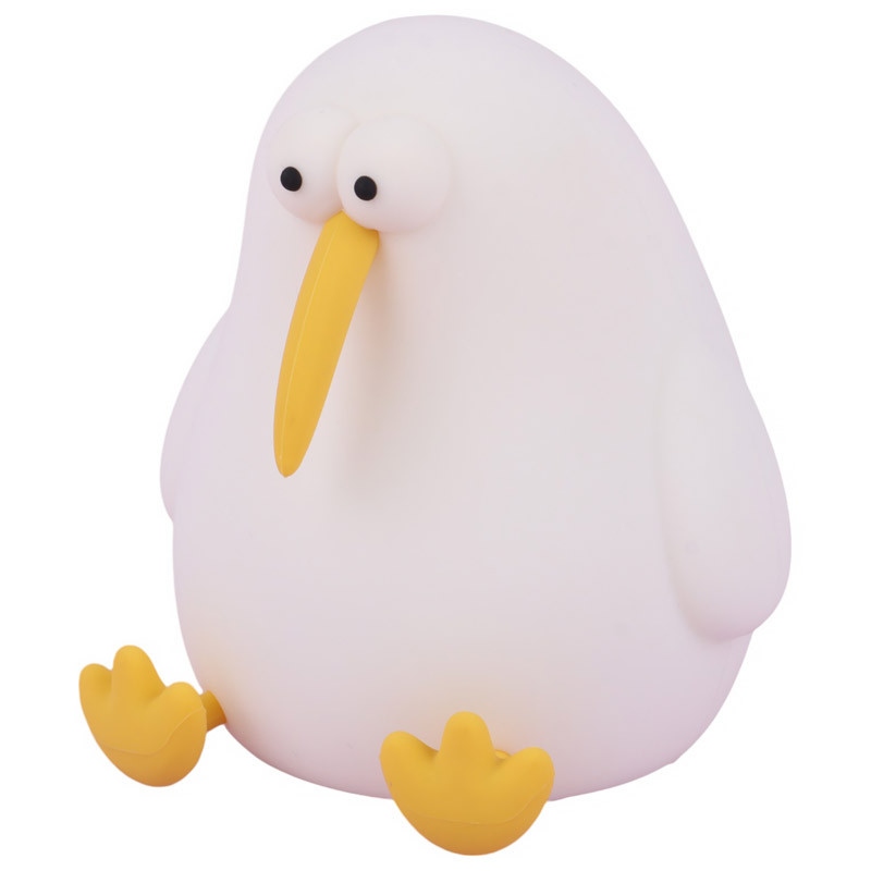 چراغ خواب پرنده کیوی سفید White kiwi night lamp 015
