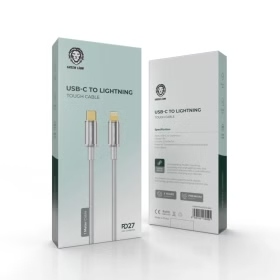 کابل تبدیل گرین لاین Green Lion Type-C To Lightning Tough Cable(1m)